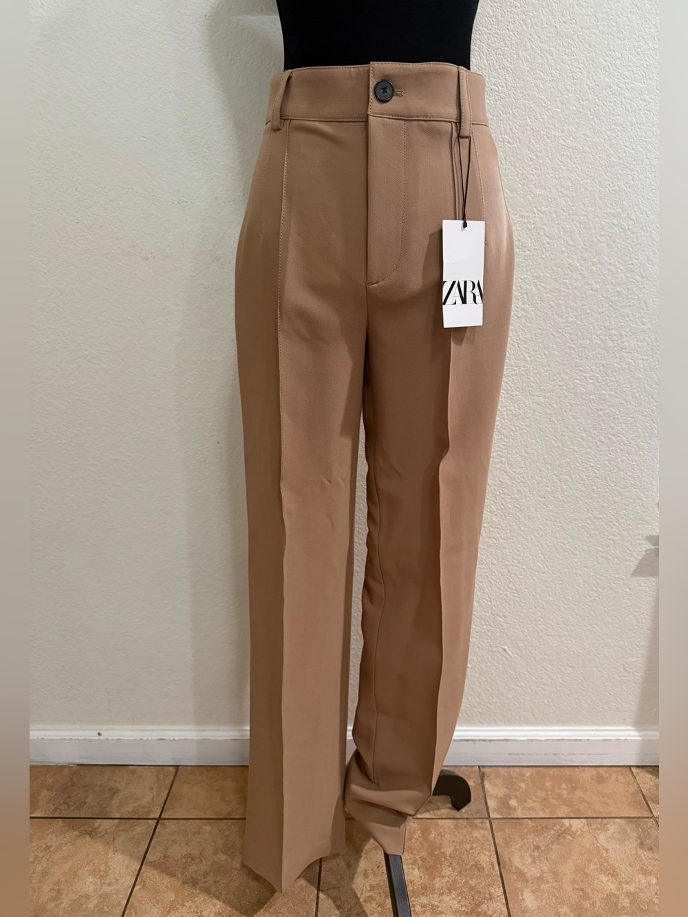 Zara Straight Leg Trouser Pants Extra Small